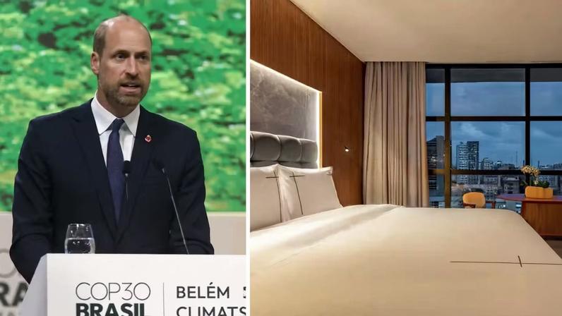 Príncipe William se hospedou em hotel de luxo em Belém — Foto: Getty Images/Divulgação
