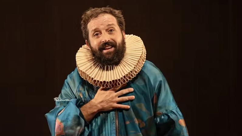Gregorio Duvivier em 'O Céu da Língua' — Foto: Divulgação/ Priscila Prade