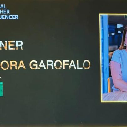 Débora Garofalo é eleita professora mais influente do mundo