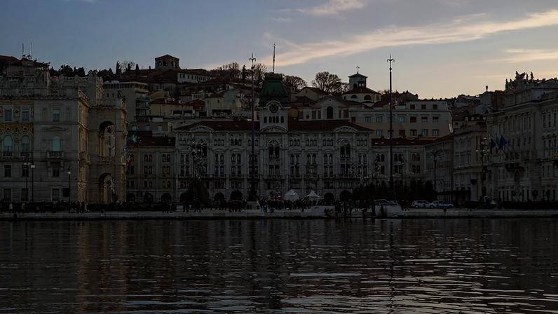 Trieste from the water