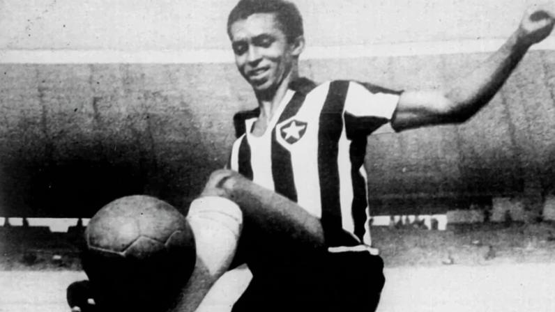 Quarentinha é o maior artilheiro da história do Botafogo, com mais de 300 gols pelo clube. (Foto: Botafogo)