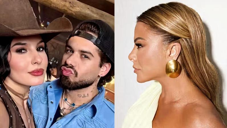 Ana Castela, Zé Felipe e Poliana Rocha — Foto: Reprodução/Instagram