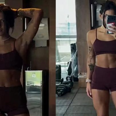 Ana Castela mostra boa forma em treino após desabafo sobre dieta