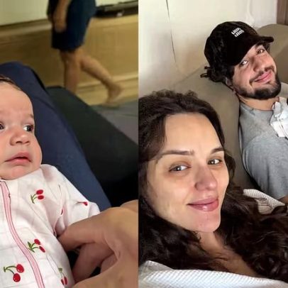 Nattan demonstra carinho pela filha Zuza e comenta que papai caprichou