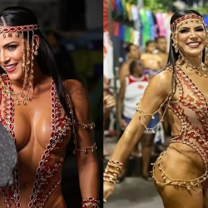 Rainha da Estácio de Sá promete brilho e ousadia no desfile