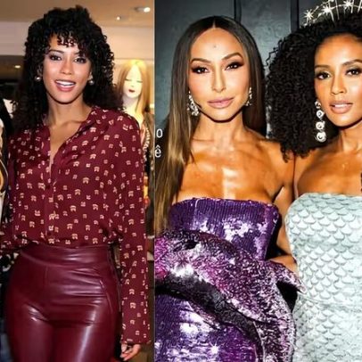 Taís Araujo celebra aniversário de Sabrina Sato e elogia a energia da amiga