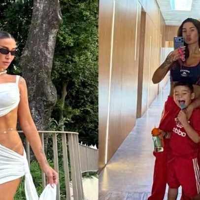 Bianca Andrade mostra momentos com o filho e bastidores do trabalho