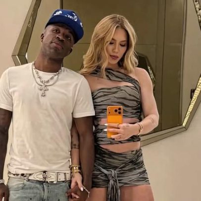 Vini Jr. resgata foto na casa de Virginia Fonseca e celebra o Dia dos Namorados