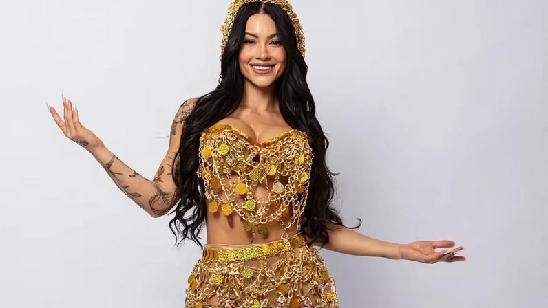 Rayane Figliuzzi, namorada de Belo — Foto: Reprodução/ Instagram