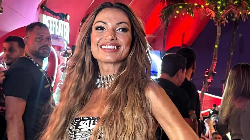Patrícia Poeta curte Carnaval em Salvador — Foto: Quem