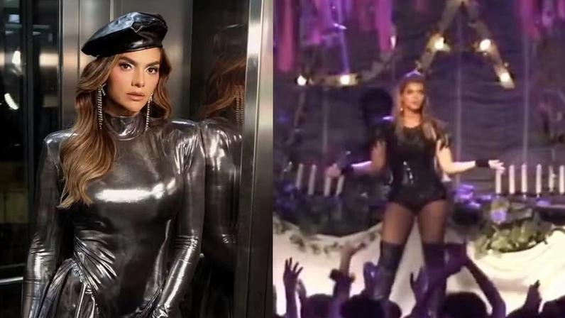 Vídeo de Kelly Key reclamando da plateia volta a viralizar e até filha da cantora curte; confira — Foto: Reprodução/Instagram