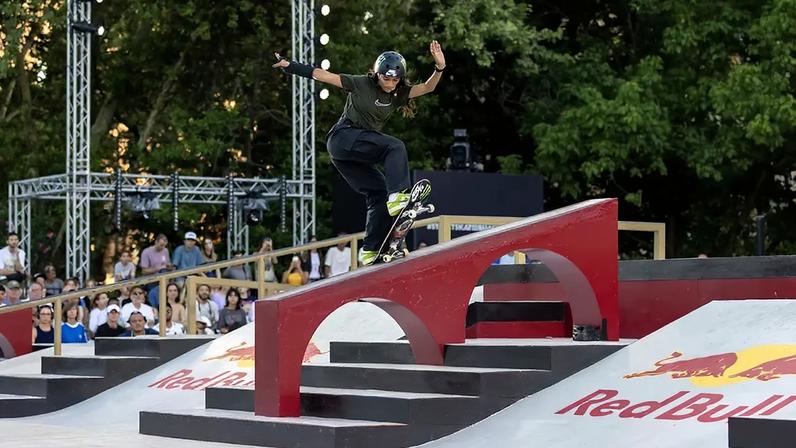 Rayssa Leal integra a seleção de skate street para a temporada (Foto: Julio Detefon/ CBSk)