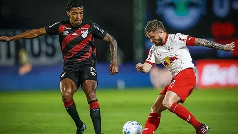 Lance de Red Bull Bragantino 1 x 1 Athletico-PR pelo Brasileirão