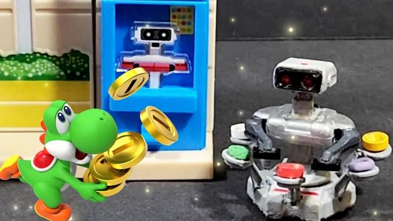 Yoshi sees the dosh(i) in ROB merch.