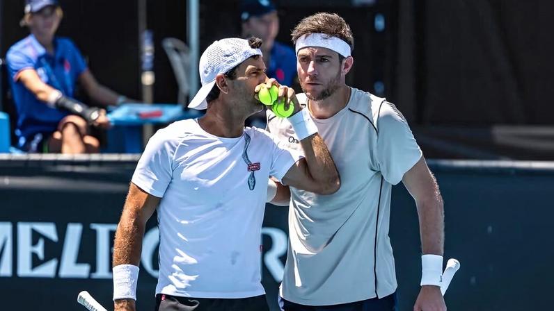Jean-Julien Rojer e Marcelo Demoliner (Foto: Reprodução/Instagram)