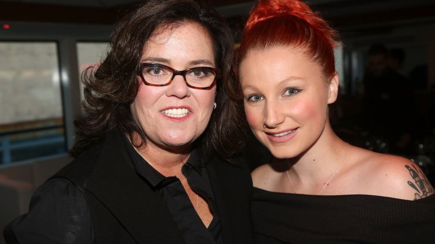 Rosie O'Donnell and Chelsea Belle O'Donnell pose together.