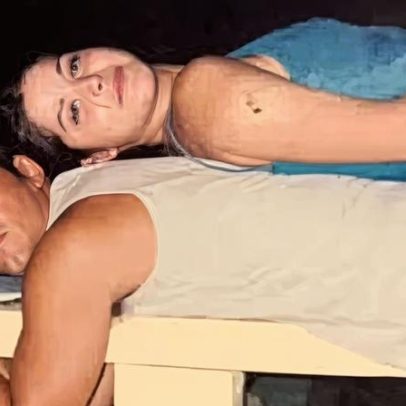 Ex-namorados Roger Gobeth e Samara Felippo exibem fotos de Malhação