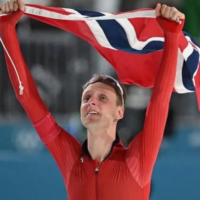 Estreante quebra recorde histórico na patinação de velocidade em Milão-Cortina