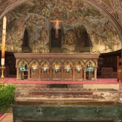 Itália expõe restos de São Francisco de Assis pela 1ª vez