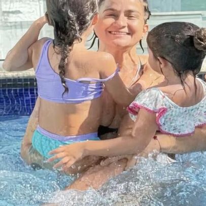 Separadas, Lan Lanh lança álbum com as filhas e recebe comentário de Nanda Costa