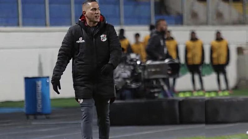 Leonardo Eguez comanda o Nacional Potosí diante do Botafogo — Foto: Reprodução/Instagram