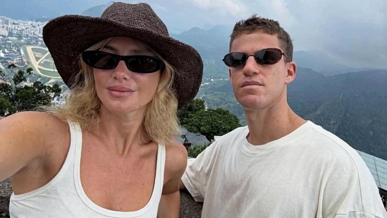 Eugenia De Martino e Diego Schwartzman (Foto: Diego Schwartzman/ Instagram)