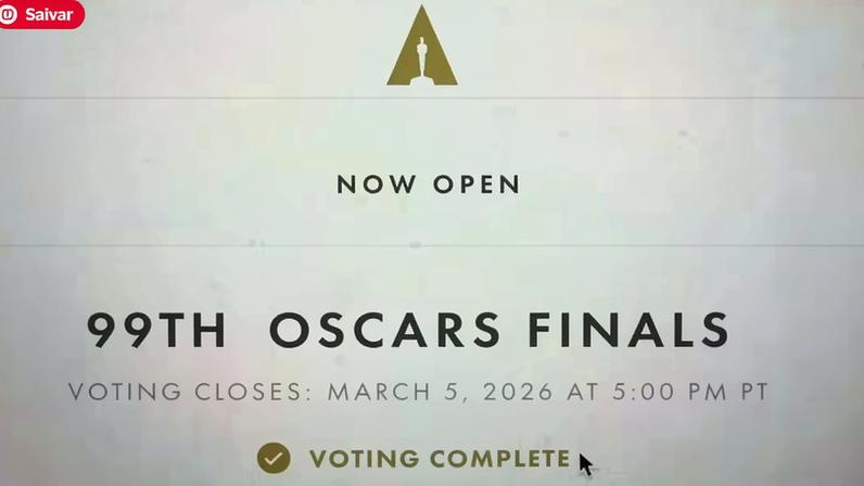 Fernanda Torres Vota no Oscar