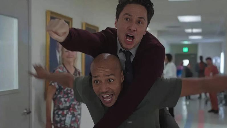Foto do trailer do revival de Scrubs