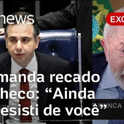 Lula afirma ainda não ter desistido de você, Pacheco, sobre eleição em MG