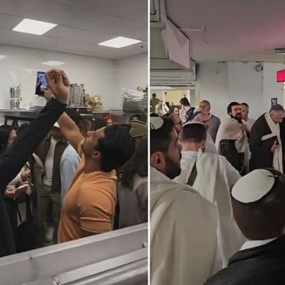 Judeus e cristãos rezam em bunkers de Israel diante da guerra com o Irã