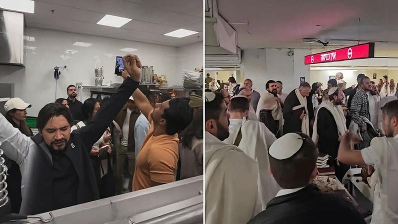 Guerra contra o Irã reúne judeus e cristãos em oração nos Bunkers de Israel, assista