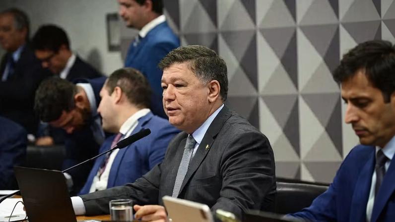 Senador Carlos Viana foi eleito presidente da CPMI do INSS nesta quarta-feira (20). — Foto: Saulo Cruz/Agência Senado