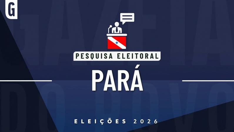 Instituto Real Time Big Data divulga pesquisa para governador e senador pelo Pará. (Foto: Infografia/Gazeta do Povo)