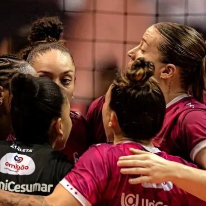 Maringá vence líder Flamengo na Superliga Feminina