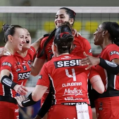 Sesi Bauru enfrenta Alianza Lima na semifinal do Sul-Americano de vôlei