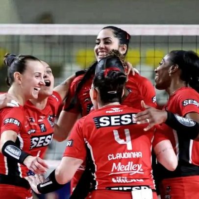 Sesi Bauru avança à semifinal do Sul-Americano de vôlei