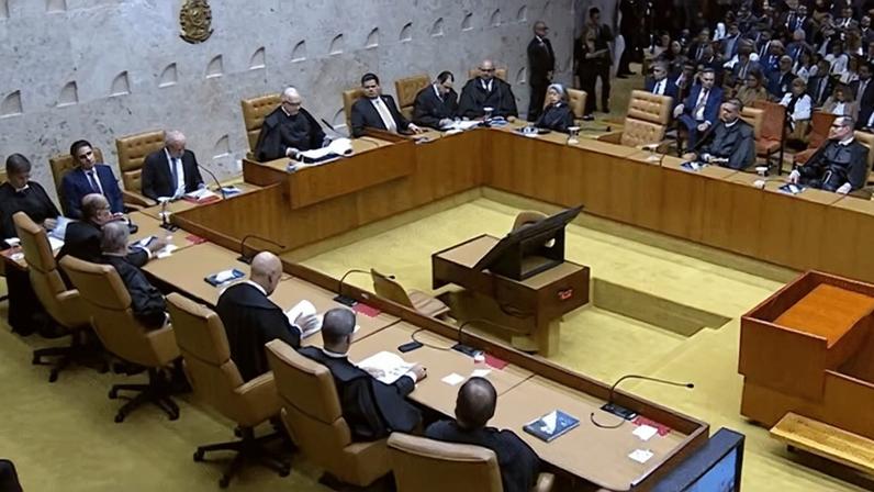 Sessão de abertura do ano judiciário no STF