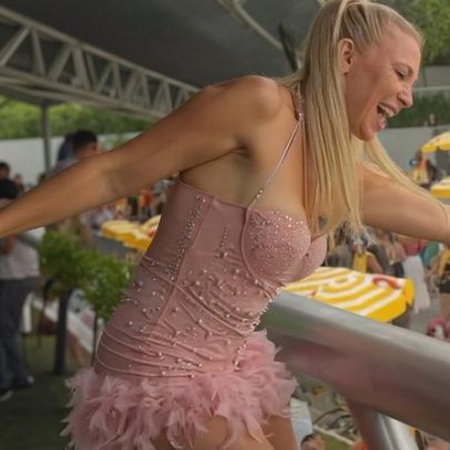 Sheila Mello resgata bambolê de É o Tchan e dança hit do axé em vídeo