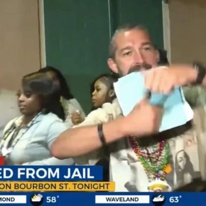 Shia LaBeouf debocha da prisão ao dançar com papéis da detenção na boca
