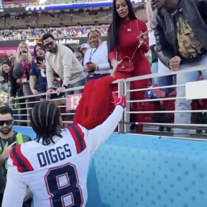 Stefon Diggs visto com ex de Offset no Super Bowl 2026; rumores sobre Cardi B