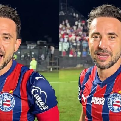 Everton Ribeiro, do Bahia, curte Carnaval e fala de contrato e aposentadoria