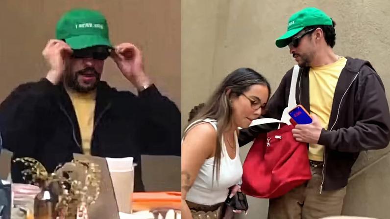 Bad Bunny e ex-namorada são vistos novamente em SP e reforçam rumores de volta