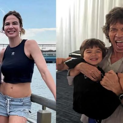 Gimenez esquece Marcelo de Carvalho e exibe Mick Jagger em aniversário do caçula