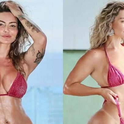 Laura Keller, recém-solteira, exibe biquíni; público reage