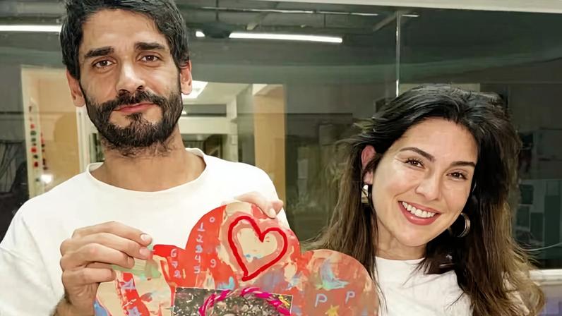 Fernanda Paes Leme reencontra o ex em atividade escolar da filha e declara: 'Ficou fofo'