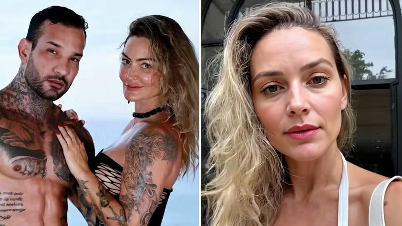 Laura Keller revela medida protetiva contra ex após ensaio com modelo: 'Vai surtar em silêncio'