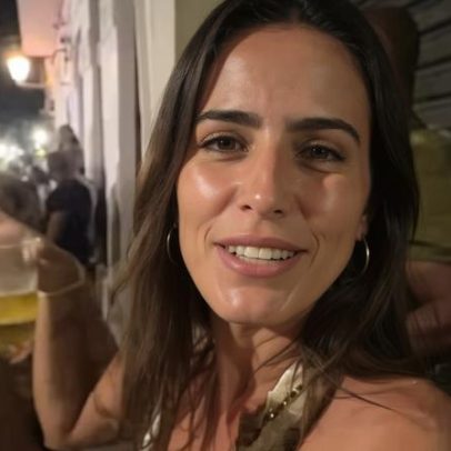 Glória Pires acompanha a filha no Carnaval de Salvador e alerta sobre bebedeira