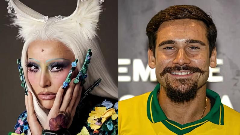 Sabrina Sato abre maratona carnavalesca acompanhada por Nicolas Prattes em SP — Foto: Instagram/Brazil News