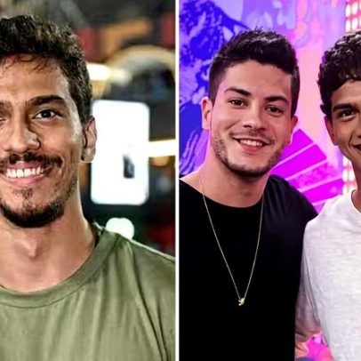Irmão de Arthur Aguiar desconversa sobre vida amorosa durante Carnaval no Rio