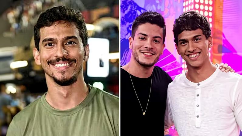 Irmão de Arthur Aguiar desconversa sobre vida amorosa durante Carnaval no Rio — Foto: Brazil News/Reprodução
